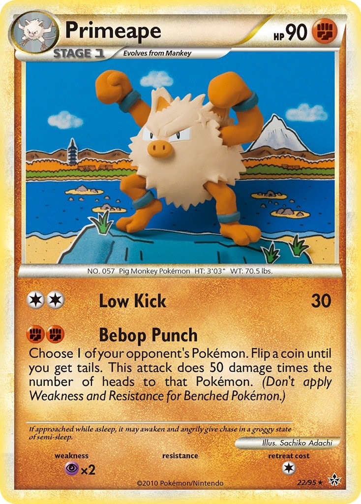 Primeape card artwork
