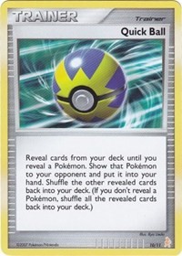 Quick Ball card artwork