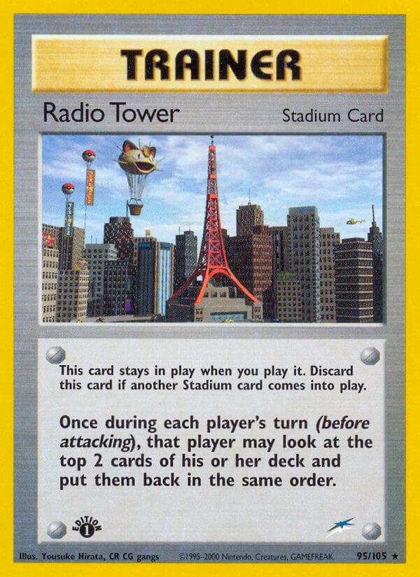 Radio Tower card artwork