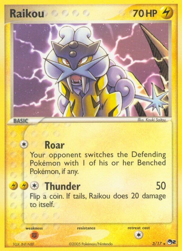 Raikou card artwork