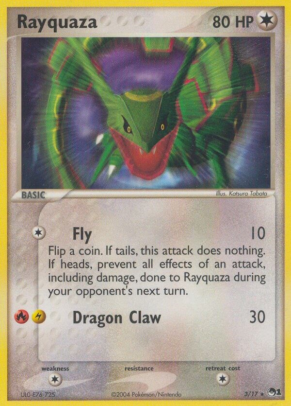 Rayquaza - Promo Pokemon Card of the Day 