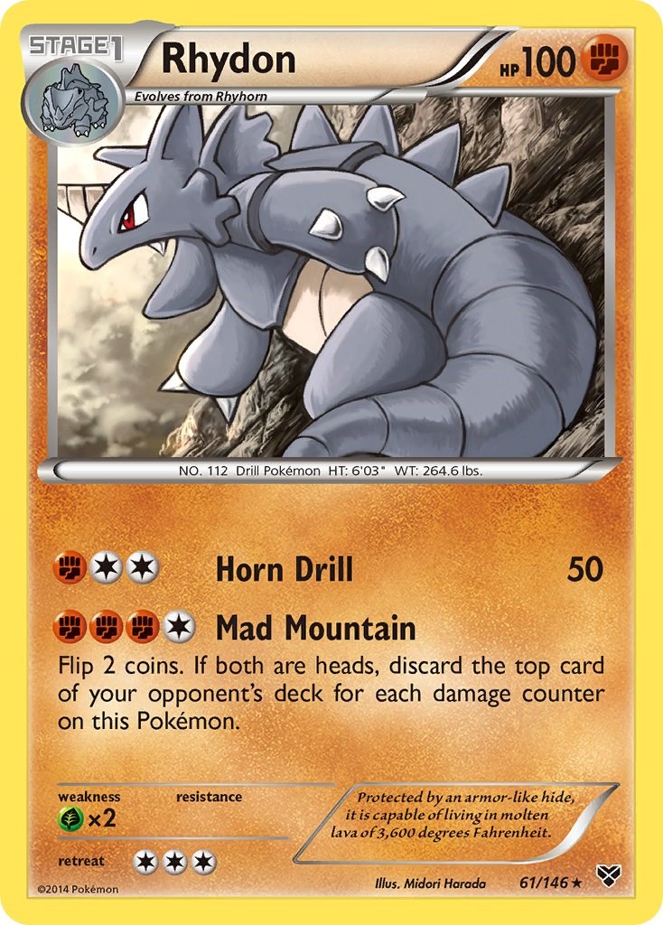 Rhydon card artwork