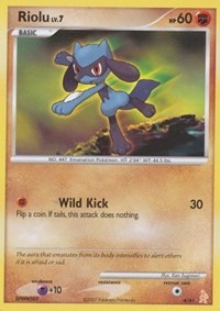 Riolu card artwork