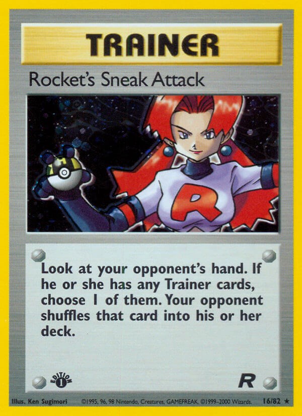 Rocket's Sneak Attack card artwork