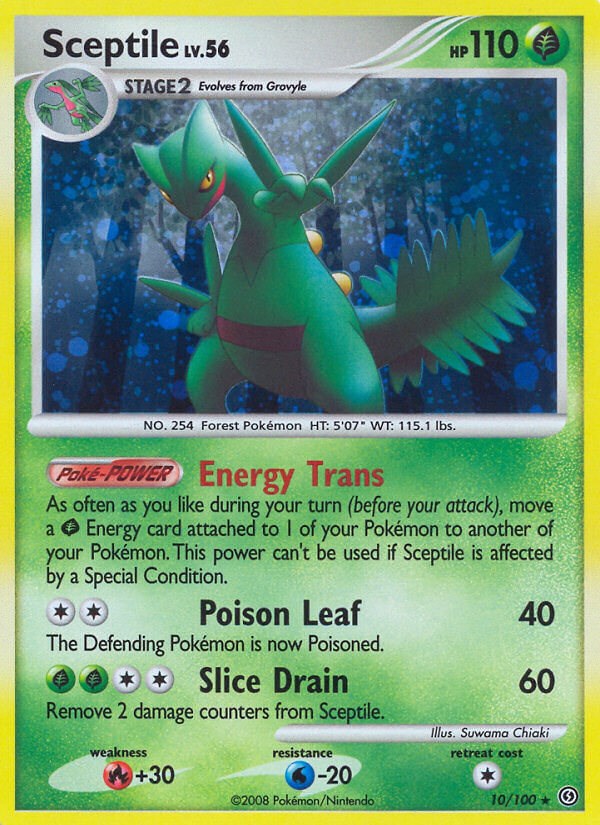 Sceptile card artwork
