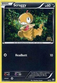 Scraggy card artwork