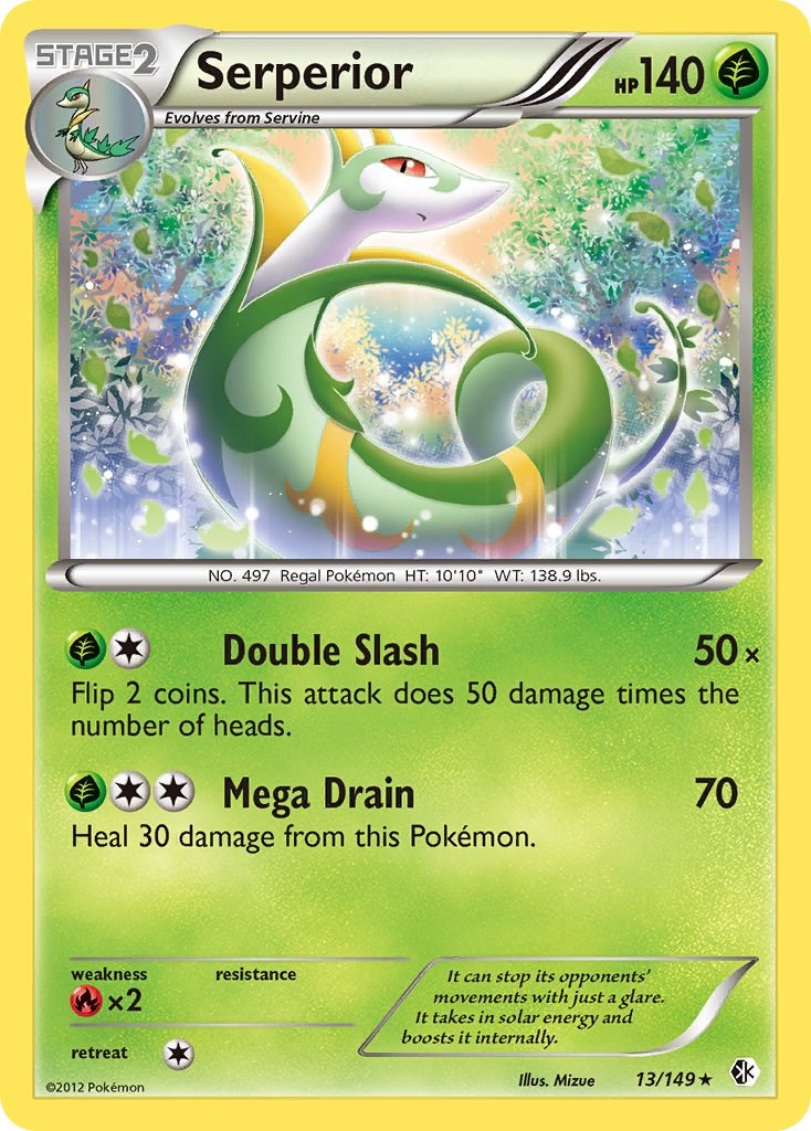 Serperior card artwork
