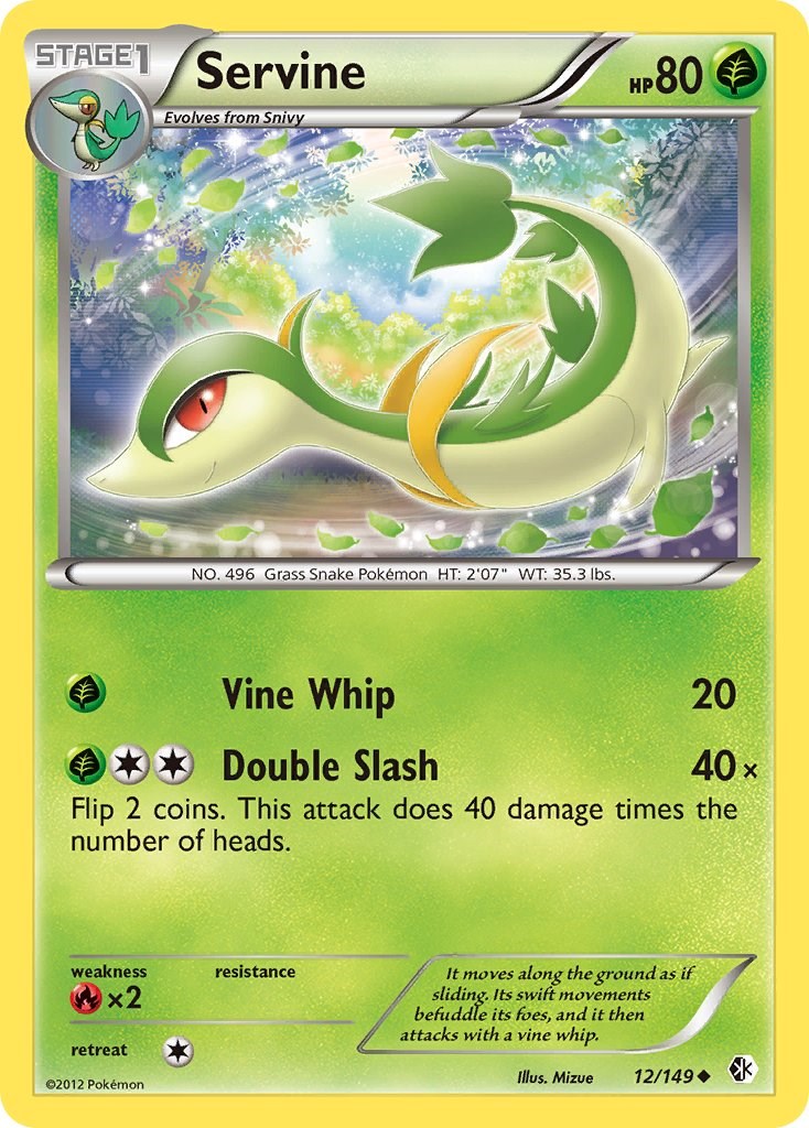 Servine card artwork