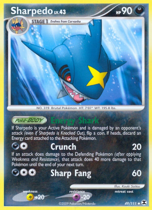 Sharpedo Rising Rivals Pokemon