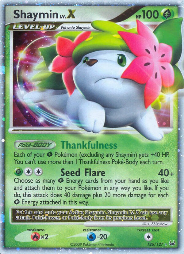 Shaymin LV.X (Shaymin LV.X Collection Pack 003/012) – TCG Collector