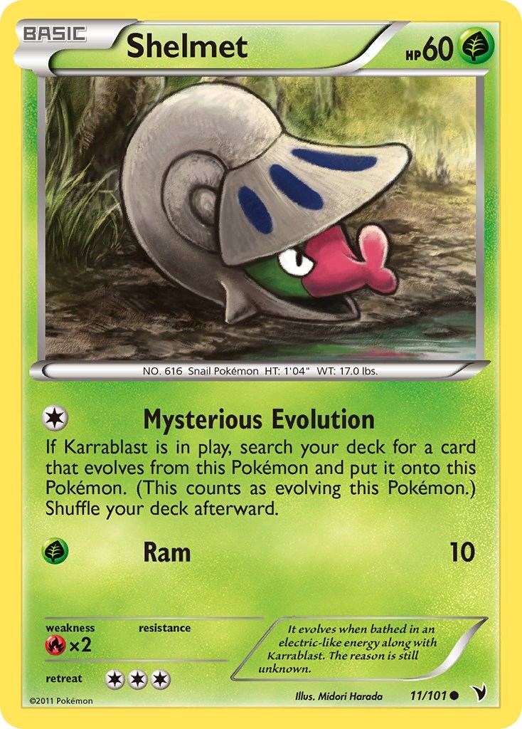 Shelmet card artwork