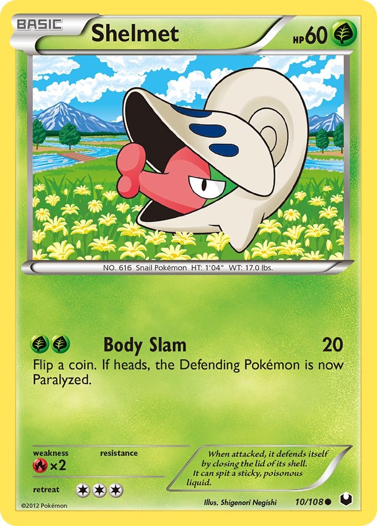 Shelmet card artwork