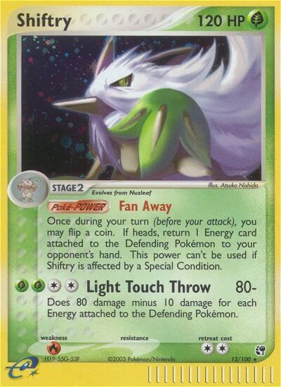 Shiftry card artwork