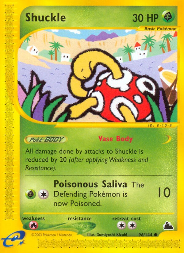 Shuckle card artwork