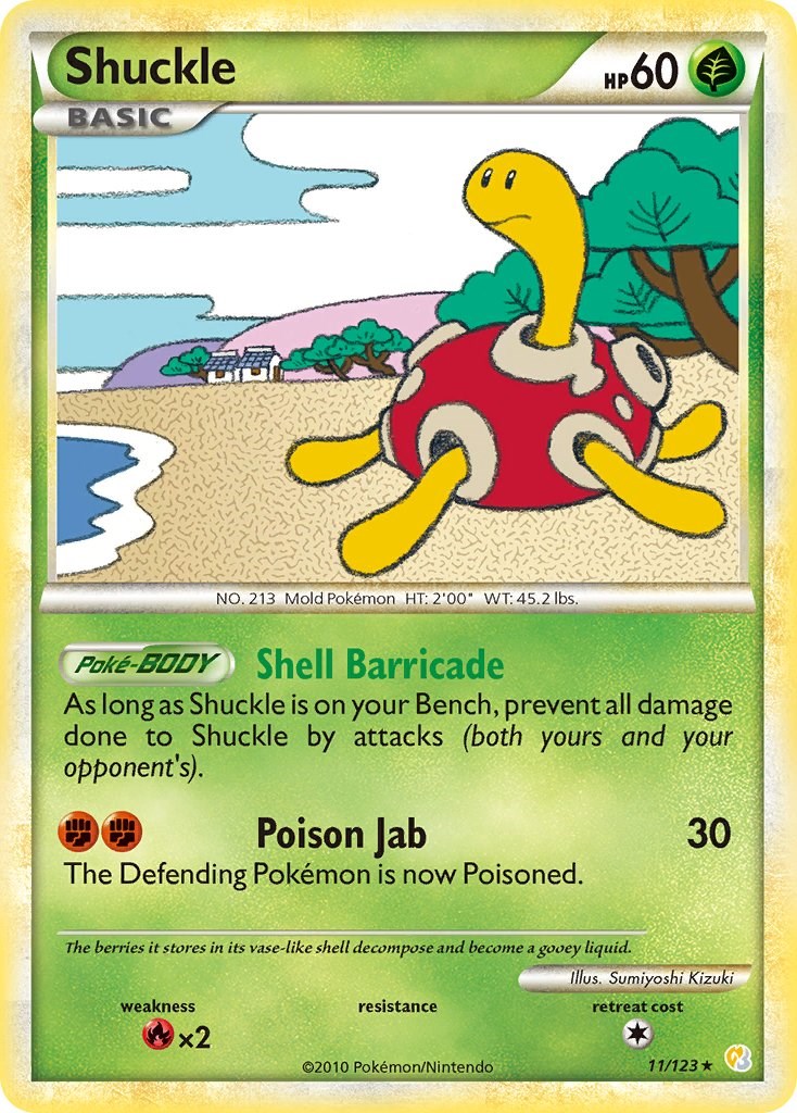 Shuckle card artwork
