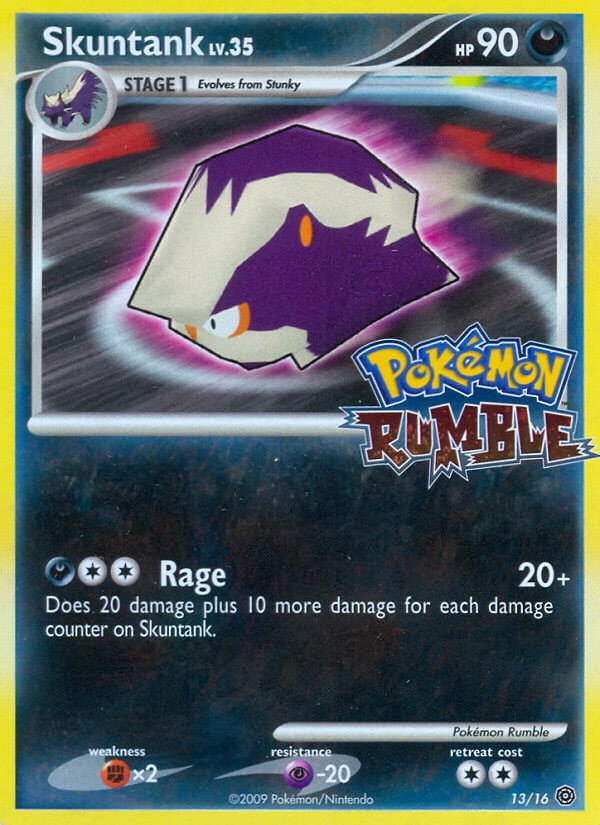 Skuntank card artwork
