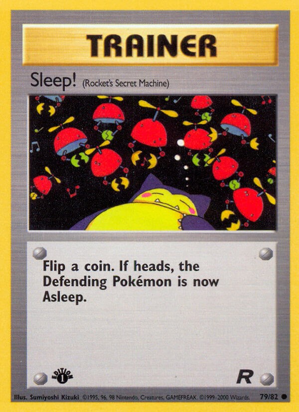 Sleep! card artwork