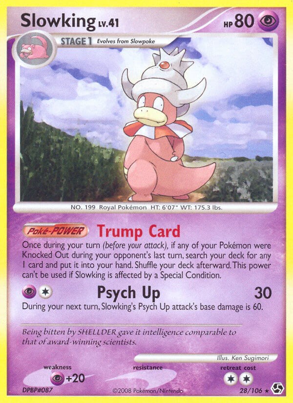 Slowking card artwork