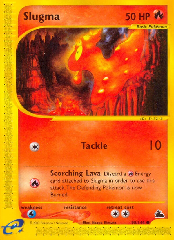 Slugma card artwork