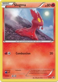 Slugma card artwork