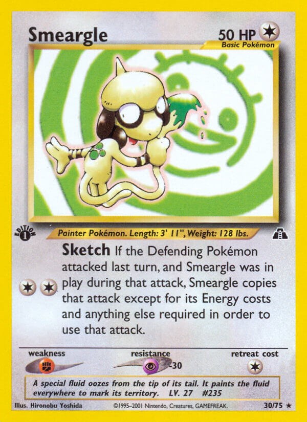 Smeargle card artwork