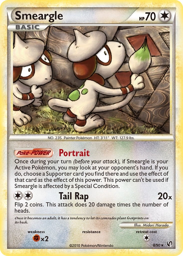 Smeargle card artwork