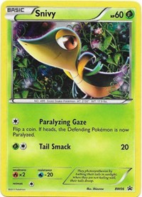 Snivy card artwork