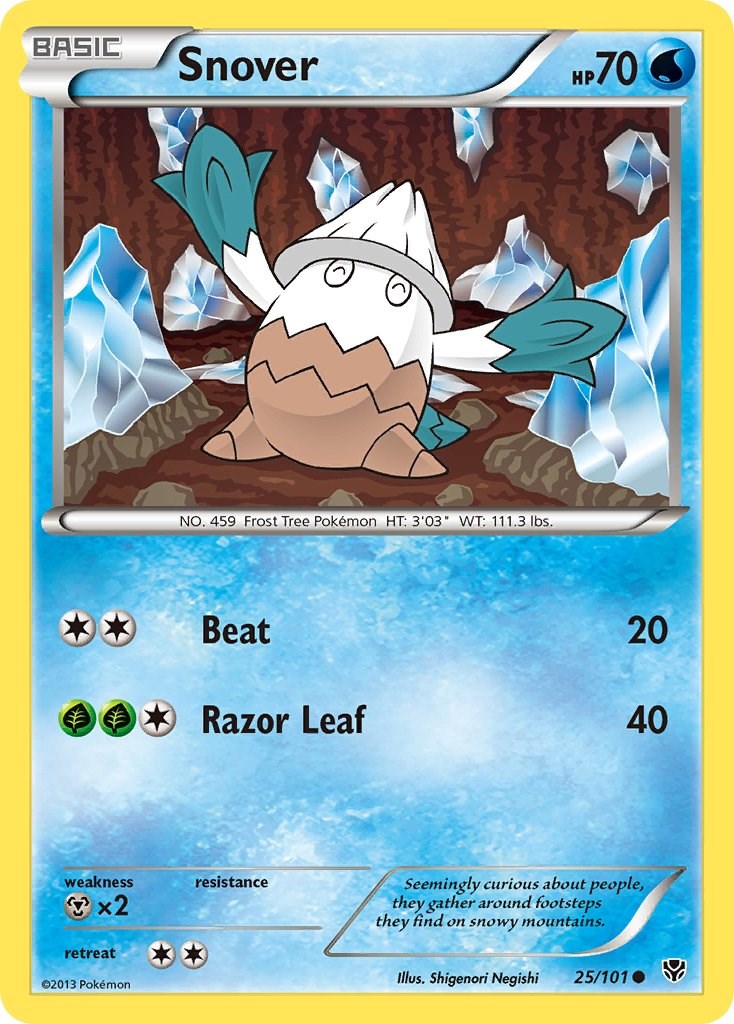 Snover - Plasma Blast - Pokemon