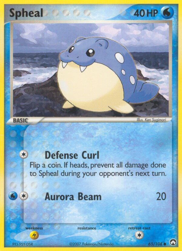 Spheal card artwork