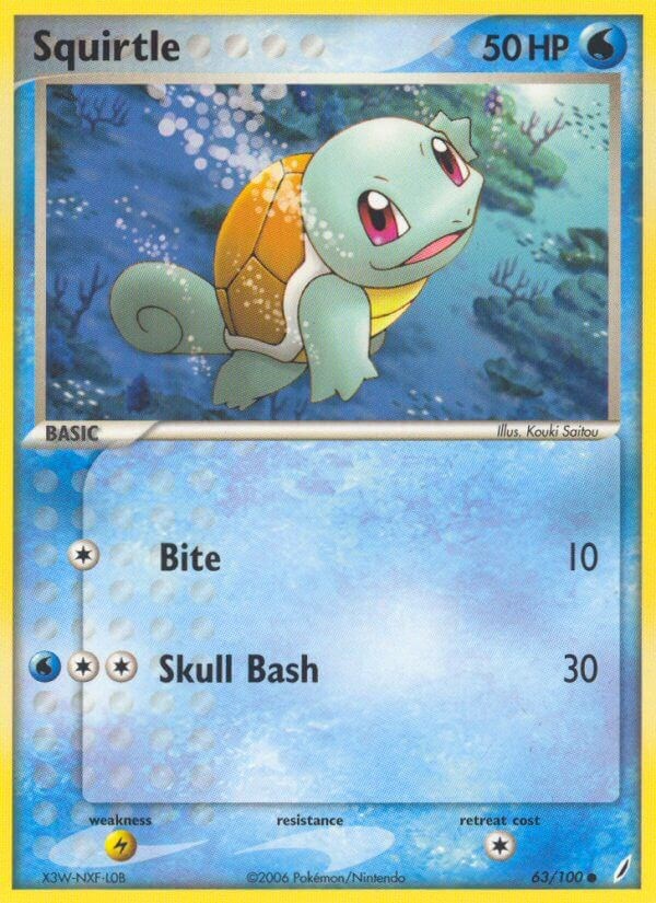 Squirtle card artwork