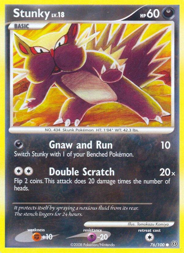 Stunky card artwork