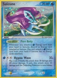 Suicune card artwork