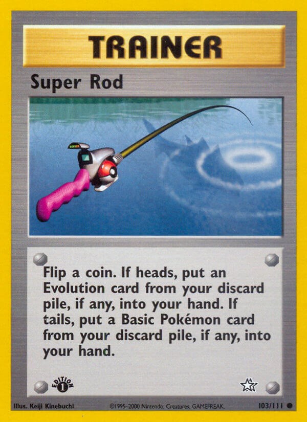 Super Rod - Neo Genesis - Pokemon