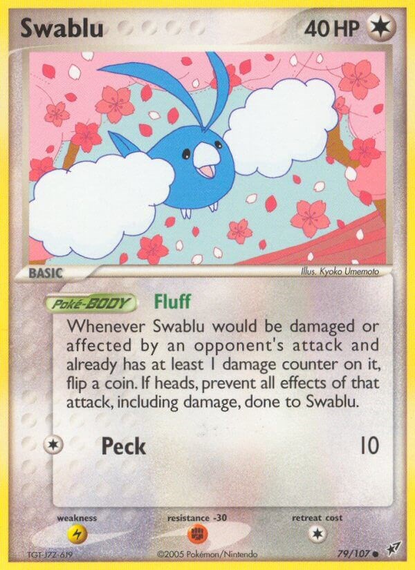 Swablu card artwork