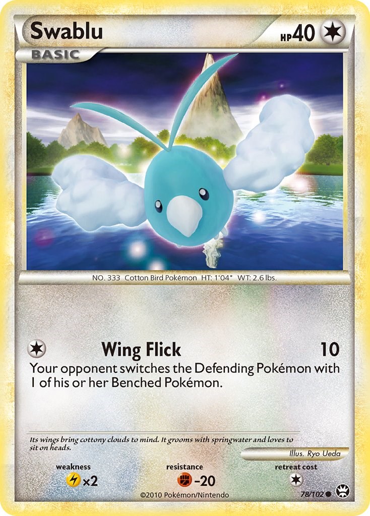 Swablu card artwork