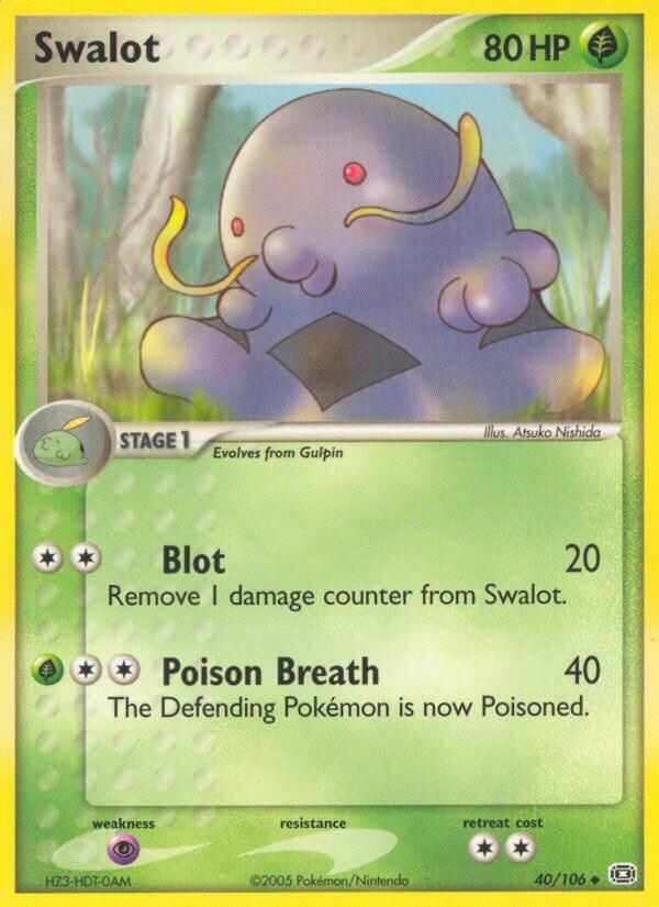 Swalot card artwork