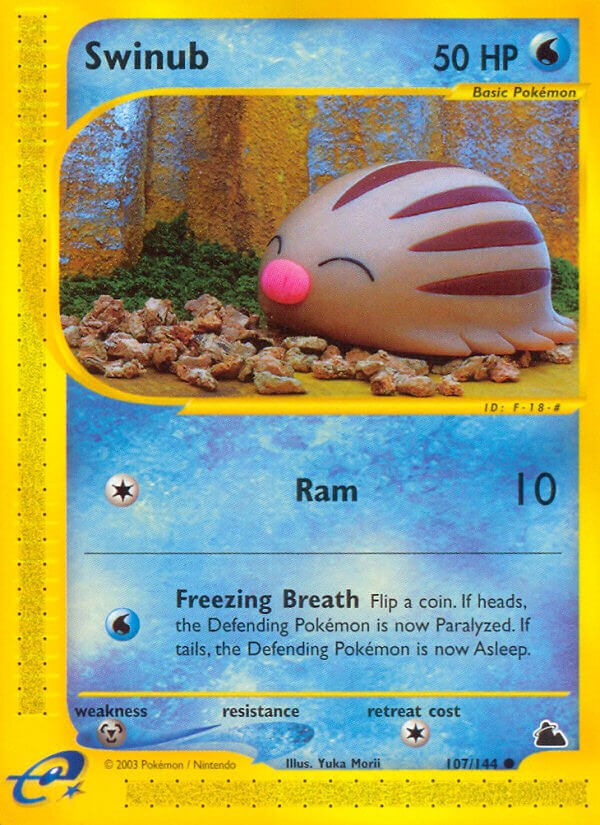 Swinub card artwork