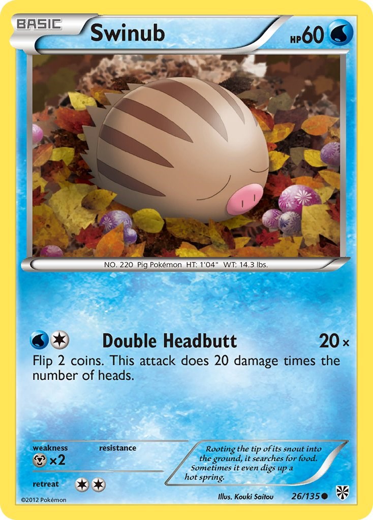Swinub card artwork