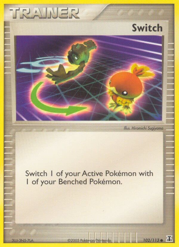 Switch card artwork