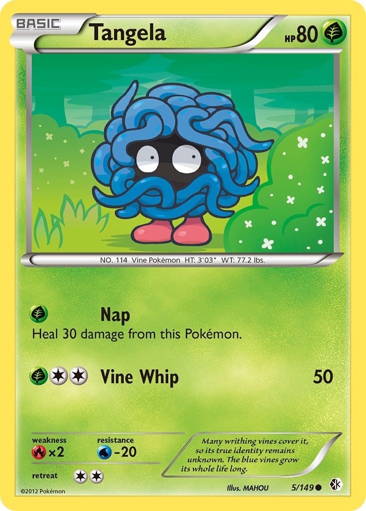 Tangela card artwork