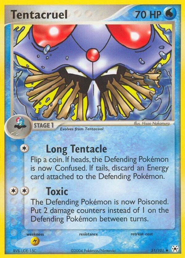 Tentacruel card artwork