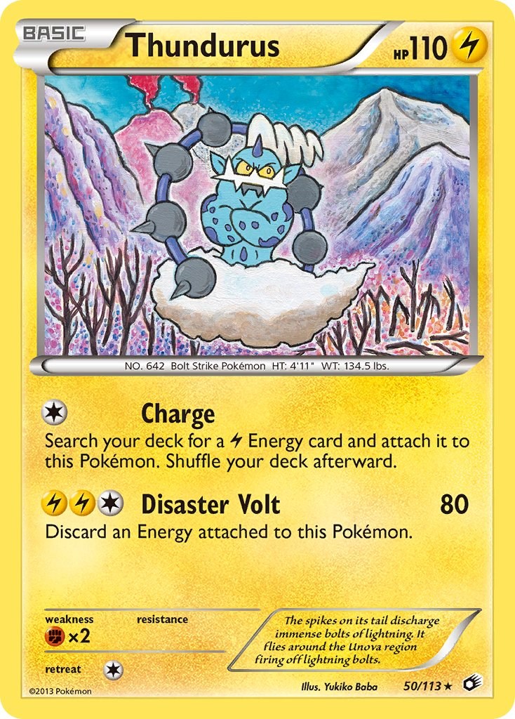 Thundurus card artwork