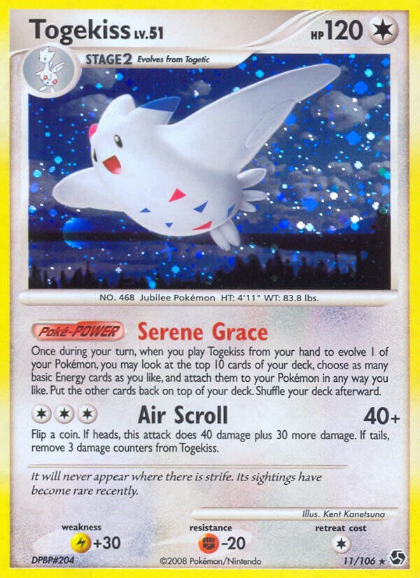 Togekiss card artwork