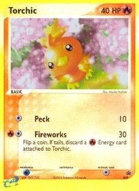 Torchic card artwork