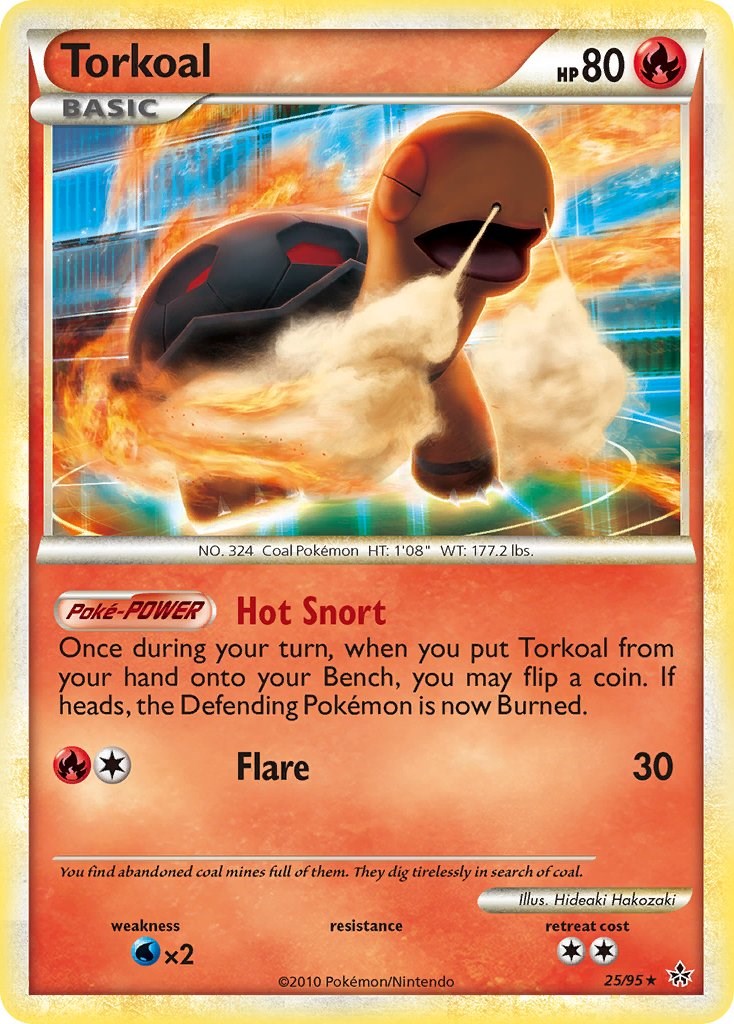 Torkoal card artwork