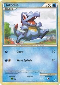 Totodile (#14) card artwork