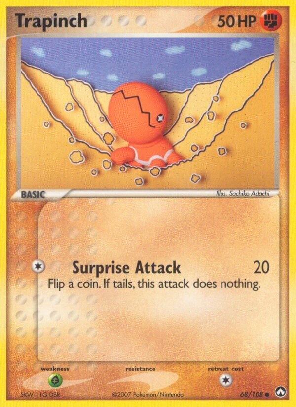Trapinch card artwork