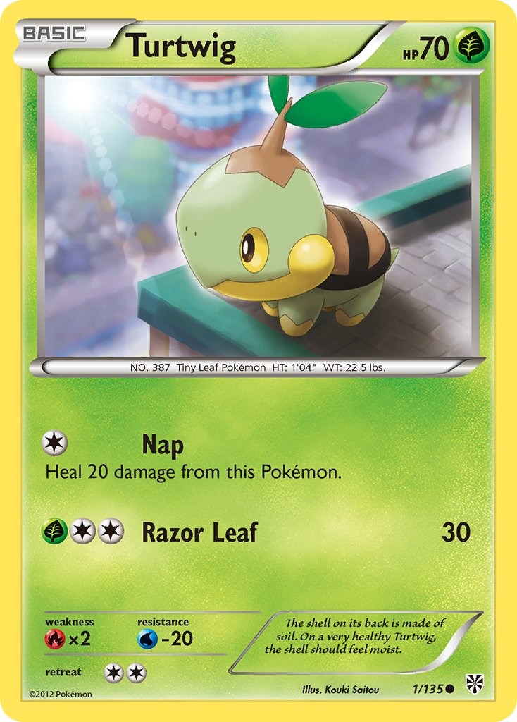 Turtwig card artwork