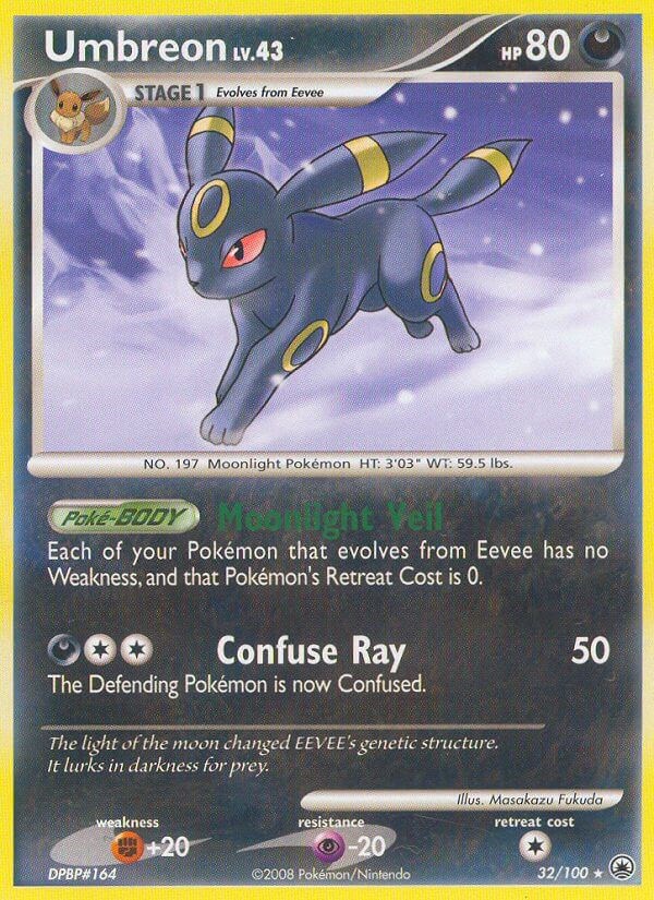 Pokemon TCG Card 2008 Majestic Dawn - Darkness Energy 93/100