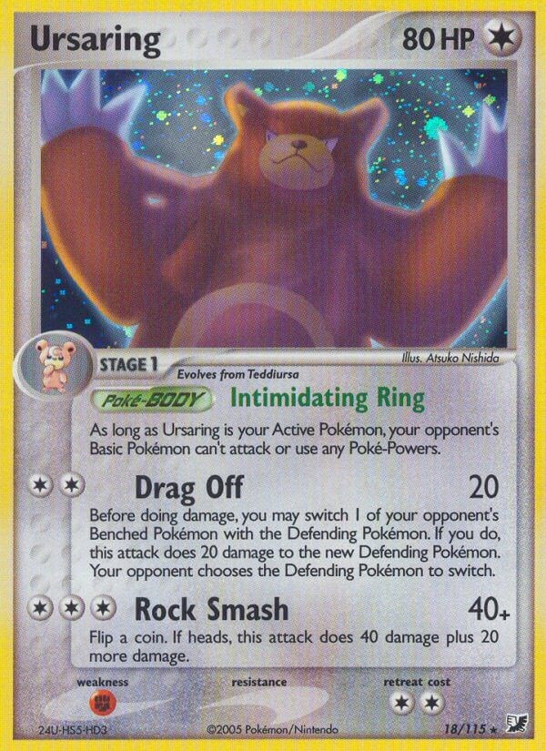 Ursaring card artwork